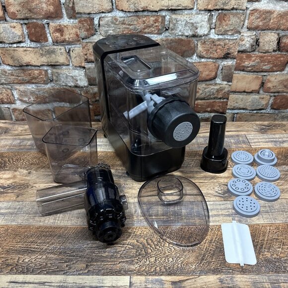 Emeril Lagasse Pasta 2-in-1 Pasta Maker Juicer LED Display PM-01 W Accessories - Picture 2 of 11